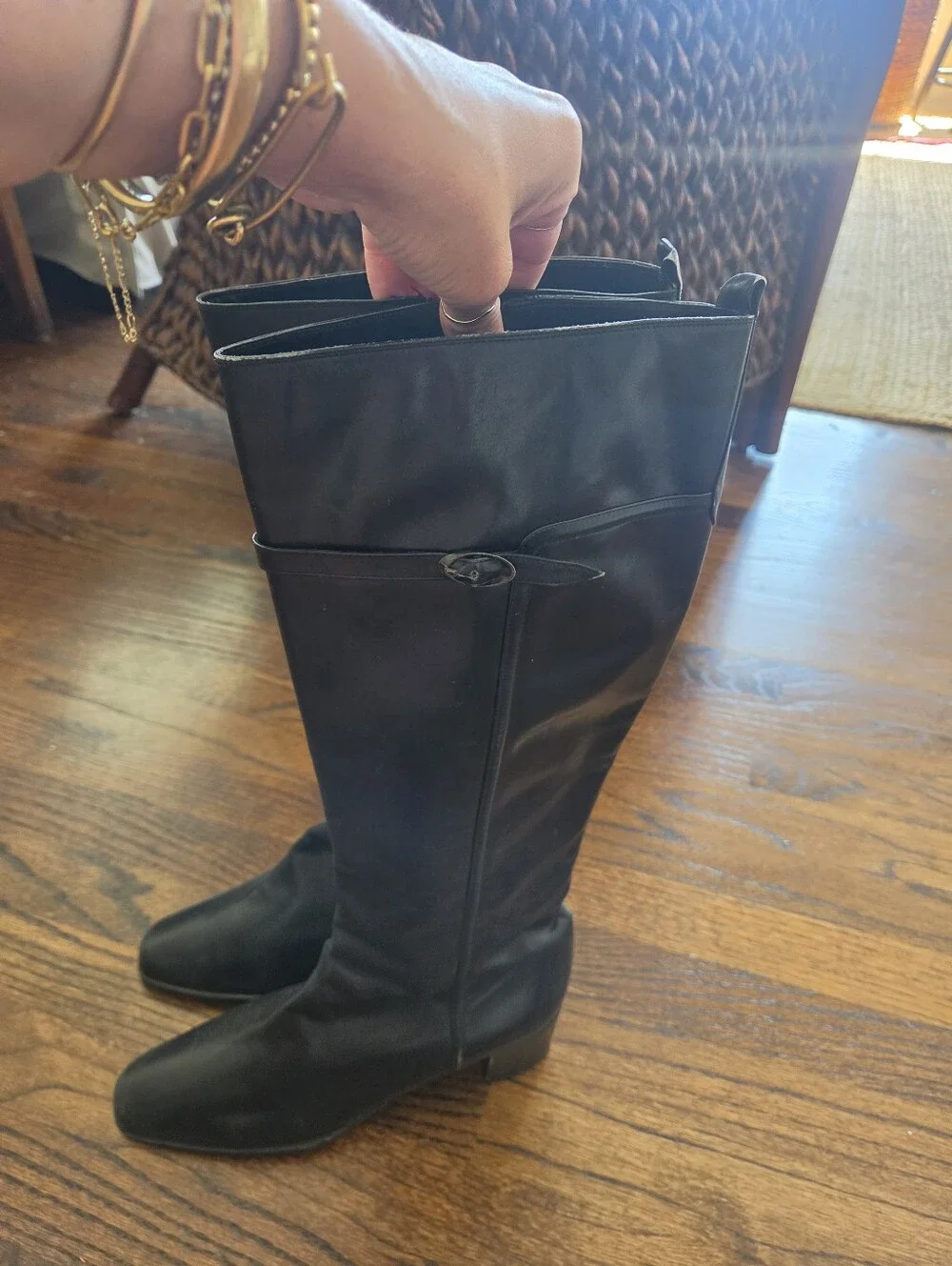 Womens Bally Tall Boots Size 10.5. Made In Italy.